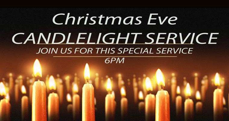 Christmas Eve Candlelight Service 6pm 2021